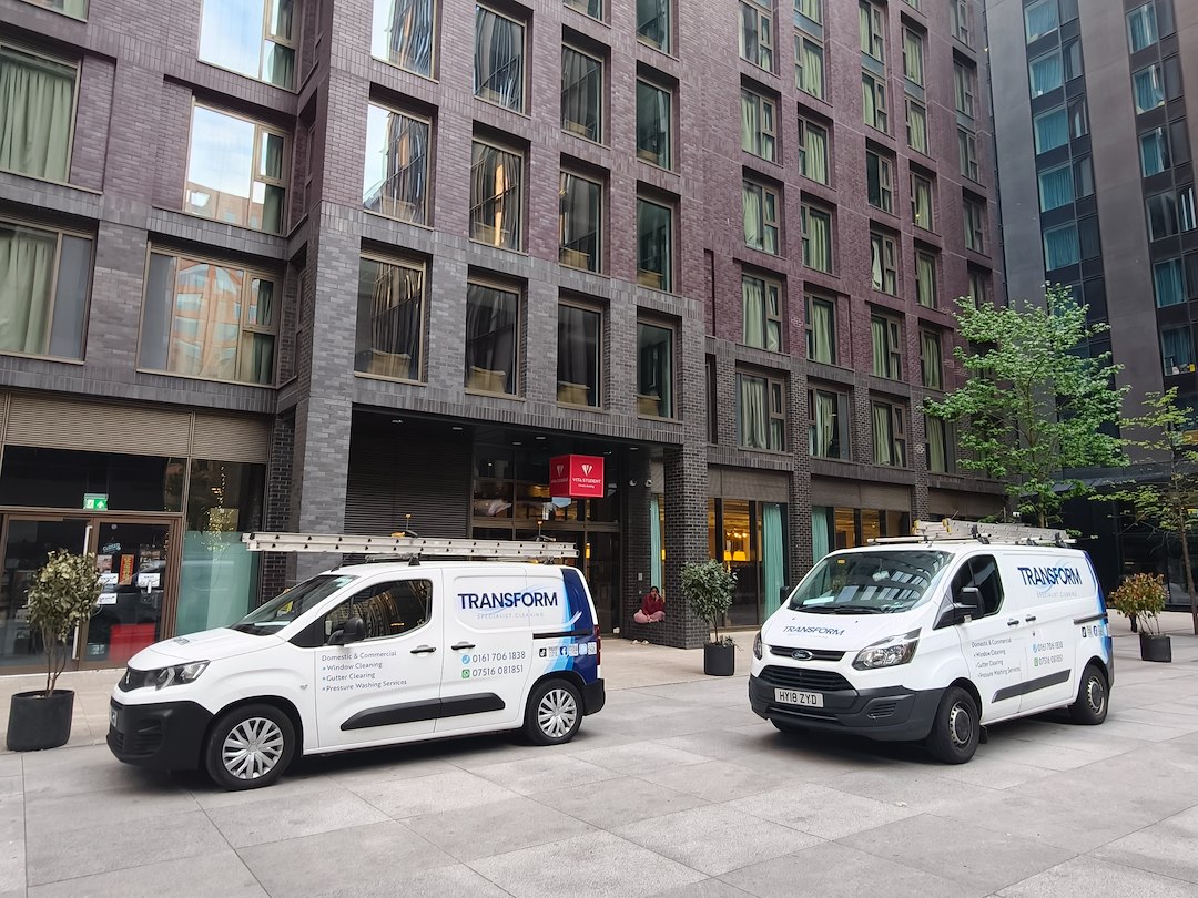 Window Cleaning in Manchester City centre